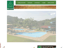 Tablet Screenshot of hotelfazreviver.com.br